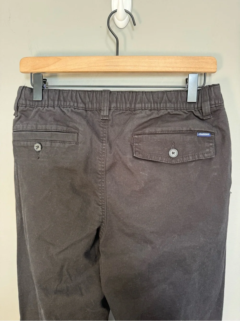 Chubbies Originals Black Stretch‎ Chino Pants 30x29 Small